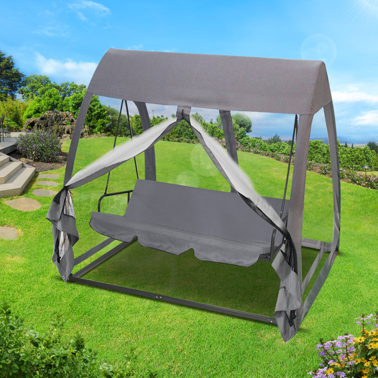 Wayfair patio discount swing with canopy